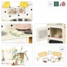 Grande cuisine en bois Mamie Soleil