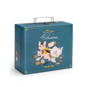 Valise service à thé en...