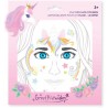 Stickers pour le visage - Licorne