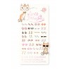 Set de 30 paires de boucles d'oreilles autocollantes - Chat