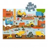 Puzzle géant Le chantier