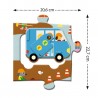 Puzzle géant Le chantier