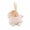 Peluche lapin patapouf - Rose