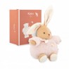 Peluche lapin patapouf - Rose