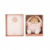 Peluche lapin patapouf - Rose