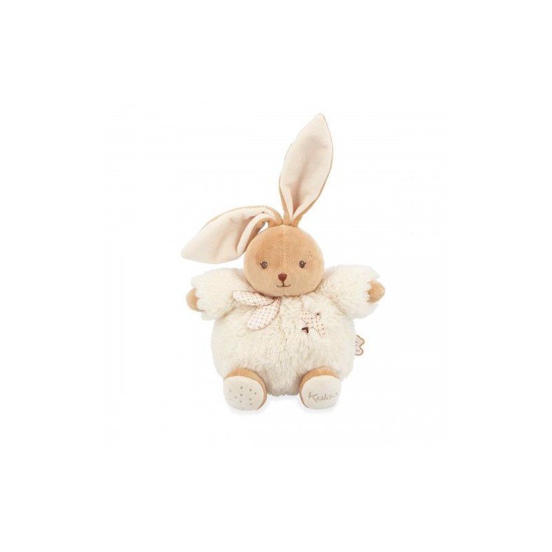 Peluche lapin patapouf - Crème Peluche lapin patapouf - Crème