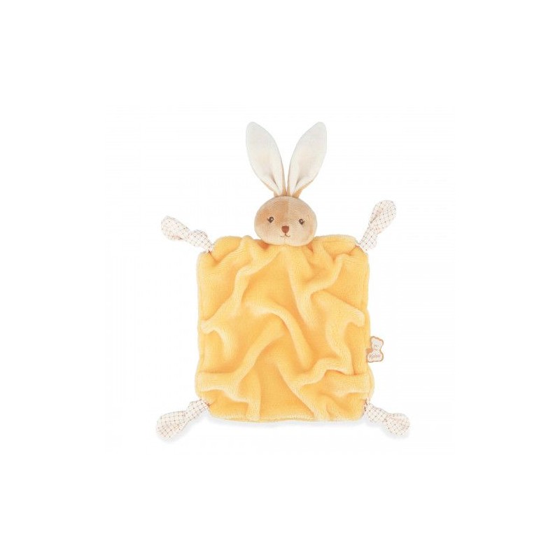 Doudou lapin - jaune Doudou lapin - jaune
