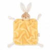 Doudou lapin - jaune