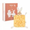 Doudou lapin - jaune