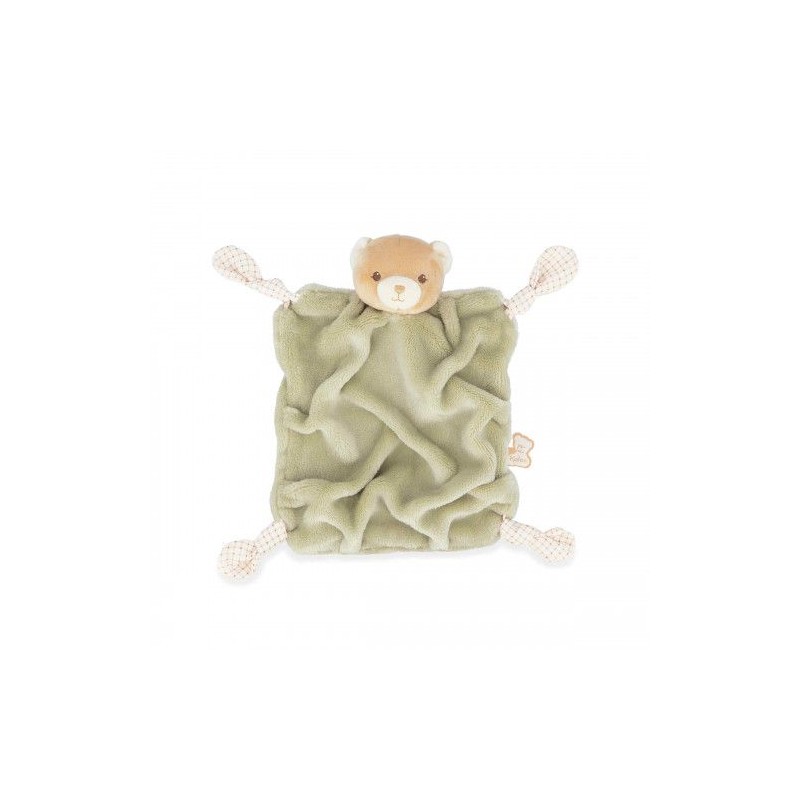 Doudou ours - Vert