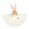 Doudou lapin rond - Crème
