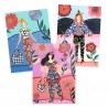 8 Collages motifs - Tendance wax