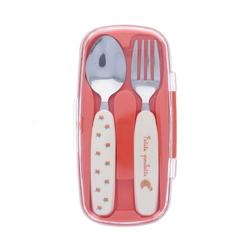 Set de couverts Poule rousse