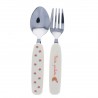 Set de couverts Poule rousse