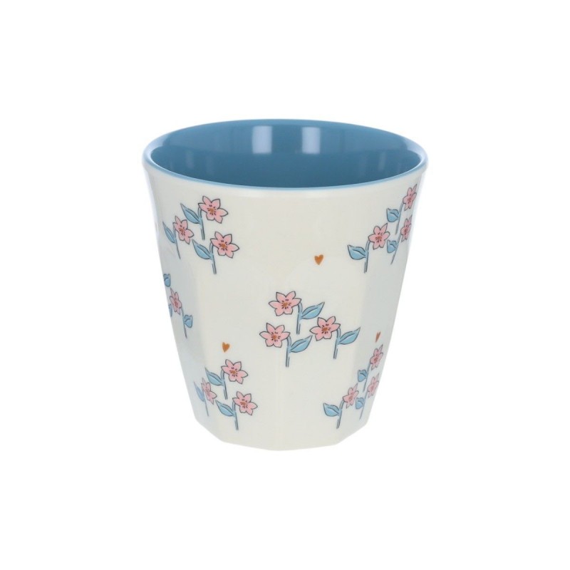 Verre fleuri Cueillette
