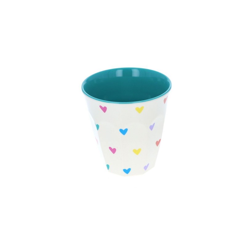 Petit verre Multicoeurs