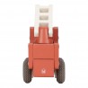 Camion de pompiers en bois
