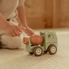 Camion toupie en bois