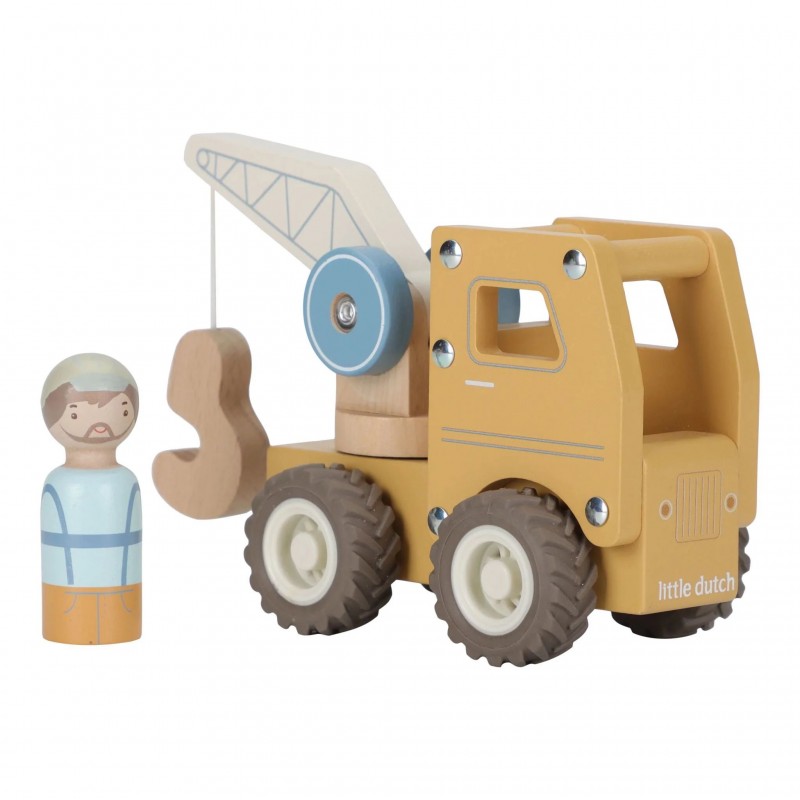 Camion grue en bois Camion grue en bois