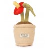 Doudou Botanique - Peluche fleur rouge