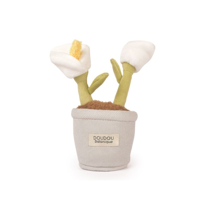 Doudou Botanique - Peluche fleur blanche Doudou Botanique - Peluche fleur blanche