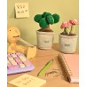 Doudou Botanique - Peluche fleur rose