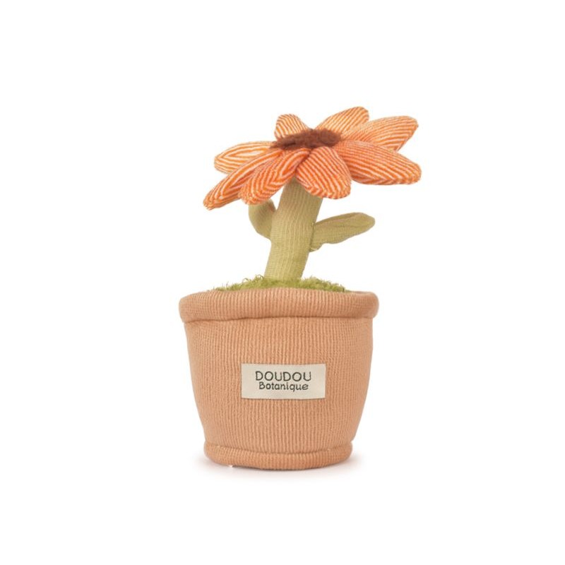 Doudou Botanique - Peluche fleur orange Doudou Botanique - Peluche fleur orange