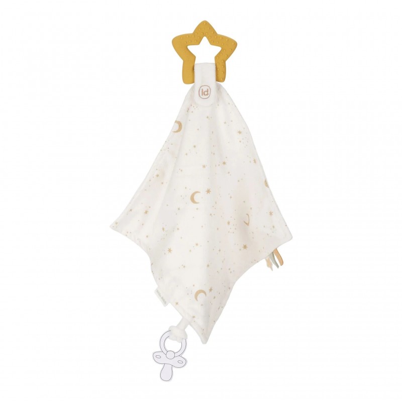 Doudou avec anneau de dentition - Newborn Naturals