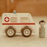 Ambulance en bois