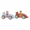 Voitures de course en bois