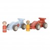 Voitures de course en bois