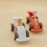 Voitures de course en bois