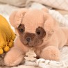 Peluche Les p'tits relax - Chien beige 22 cm