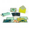 8 cartes d'invitations - Dinosaures