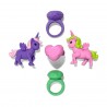 Set de 5 gommes parfumées - Licorne