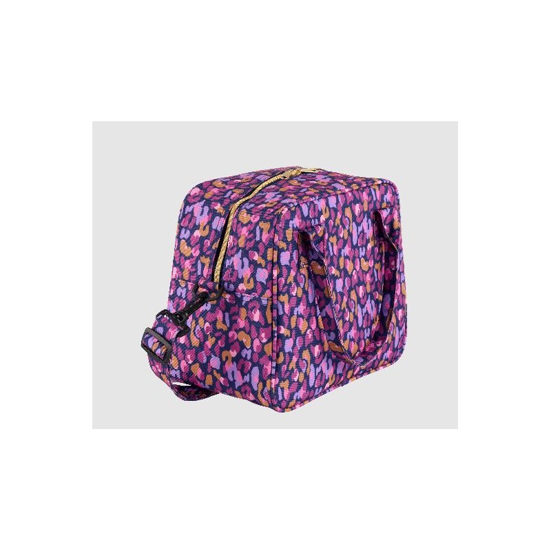 Sac à lunch isotherme GIVRAIS - Léopard prune Sac à lunch isotherme GIVRAIS - Léopard prune