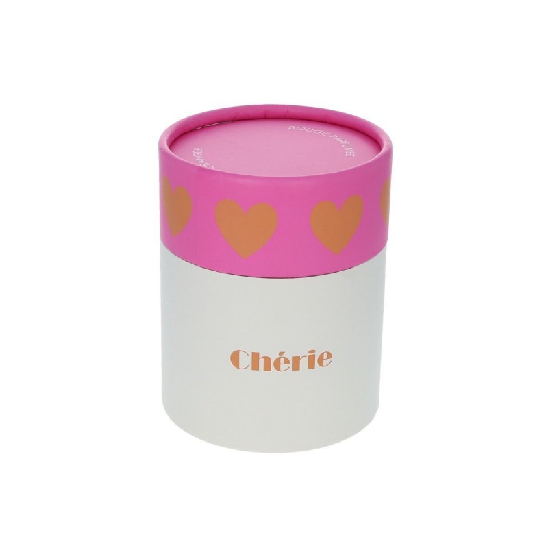 Bougie parfumée coeur - Chérie