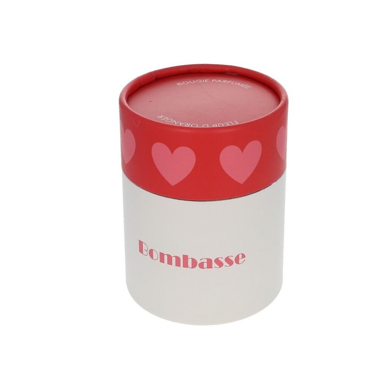 Bougie parfumée coeur - Bombasse Bougie parfumée coeur - Bombasse
