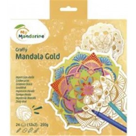 Coloriage Graffy Mandala -...