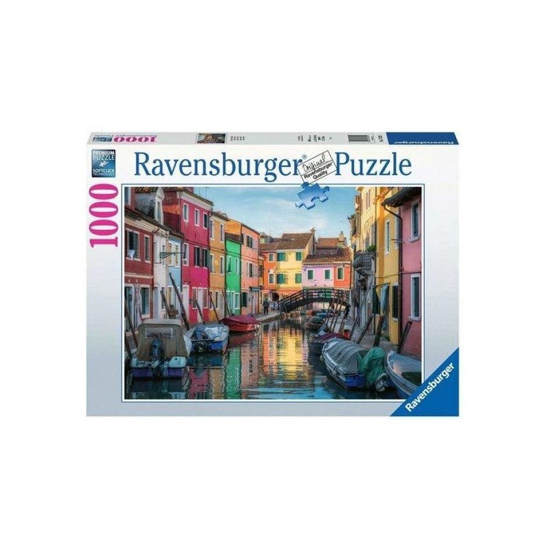 Puzzle 1000 pièces - Burano Italie Puzzle 1000 pièces - Burano Italie