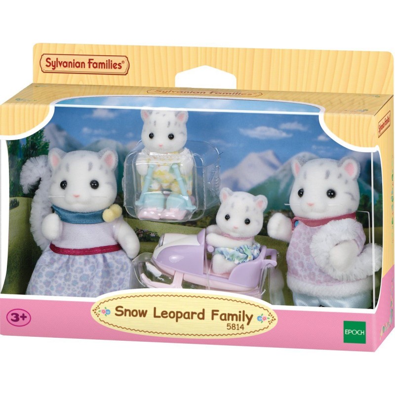 La famille Panthère des neiges - Sylvanian Families La famille Panthère des neiges - Sylvanian Families