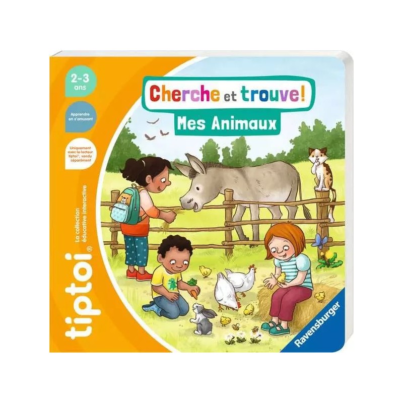 Tiptoi - Mes animaux "Cherche et trouve" Tiptoi - Mes animaux "Cherche et trouve"