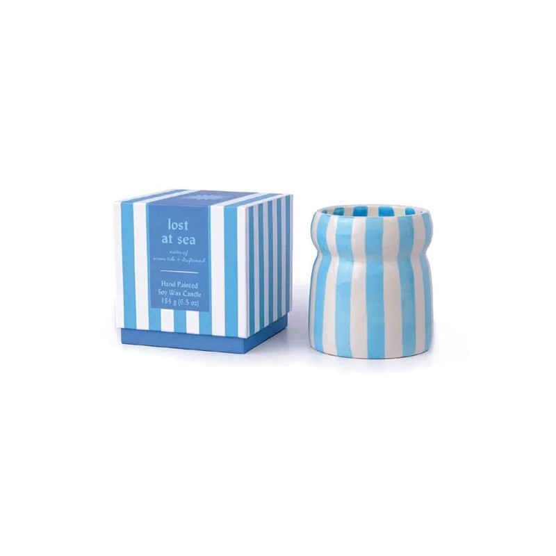 Bougie parfumée en céramique - Perdu en mer Bougie parfumée en céramique - Perdu en mer