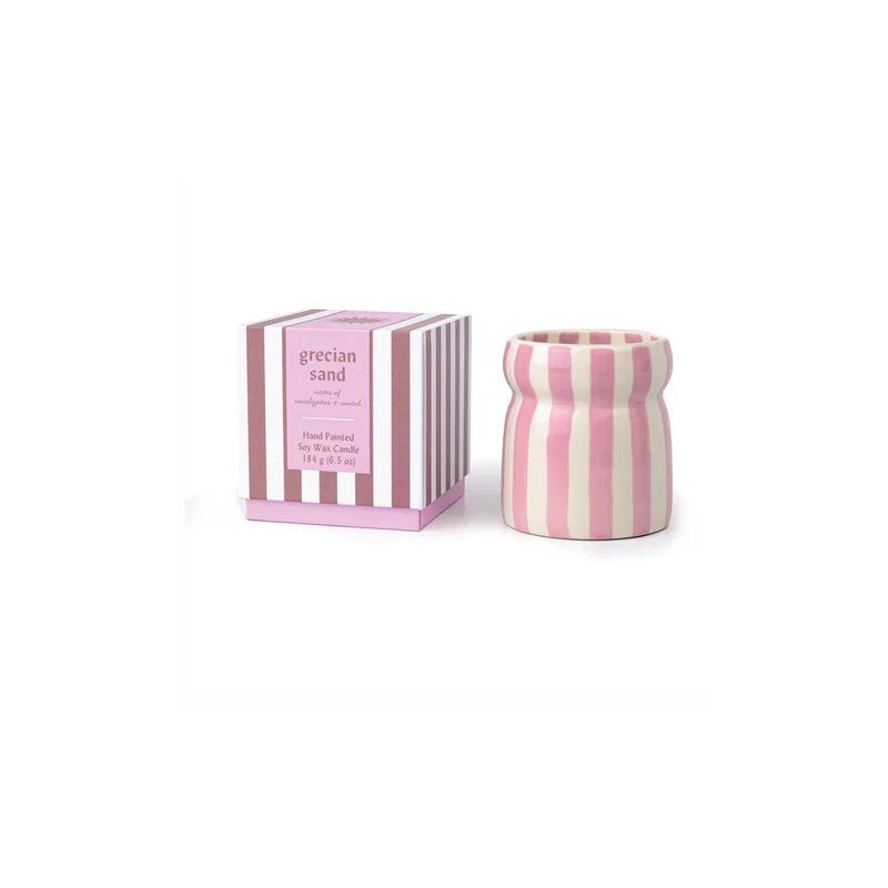 Bougie parfumée en céramique - Sable grecque Bougie parfumée en céramique - Sable grecque
