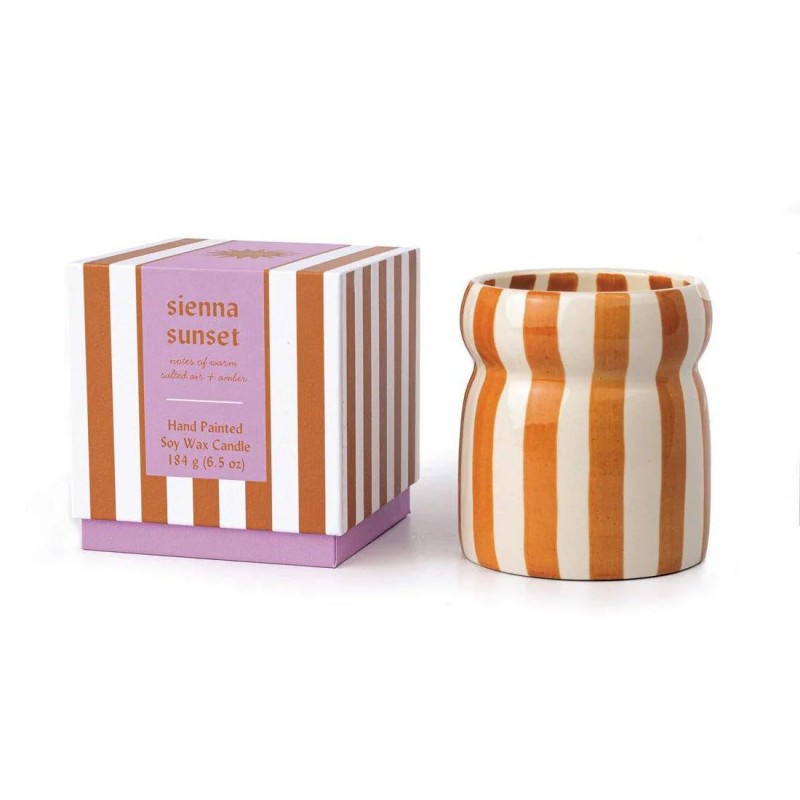 Bougie parfumée en céramique - Couché de soleil Bougie parfumée en céramique - Couché de soleil