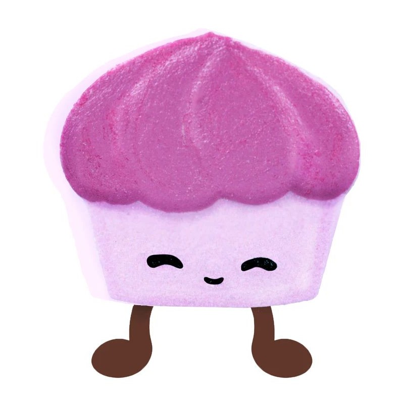 Bombe de bain - Chloé le cupcake Bombe de bain - Chloé le cupcake
