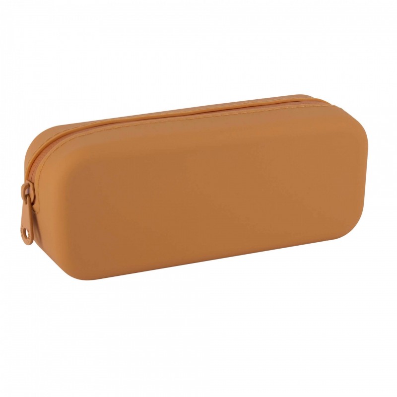 Trousse en silicone Up north - Moutarde Trousse en silicone Up north - Moutarde