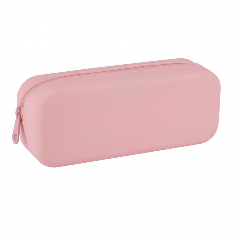 Trousse en silicone Up north - Rose pastel