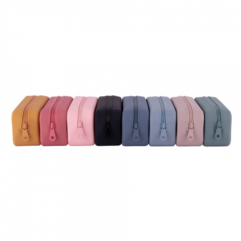 Trousse en silicone Up north - Bleu clair Trousse en silicone Up north - Bleu clair