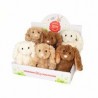 Lapins 3 coloris - 20 cm